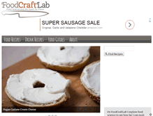 Tablet Screenshot of foodcraftlab.com